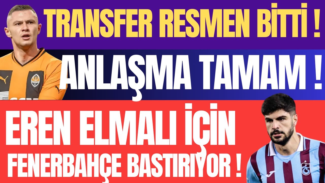 Fenerbahçe'mizde Transfer Resmen Bitti: Anlaşma Tamam!