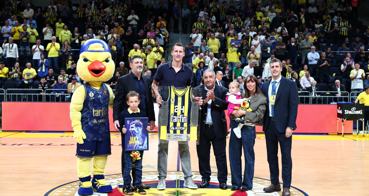 Fenerbahçemiz, Efsane İsmi Jan Vesely'ye Duygusal Veda Etti